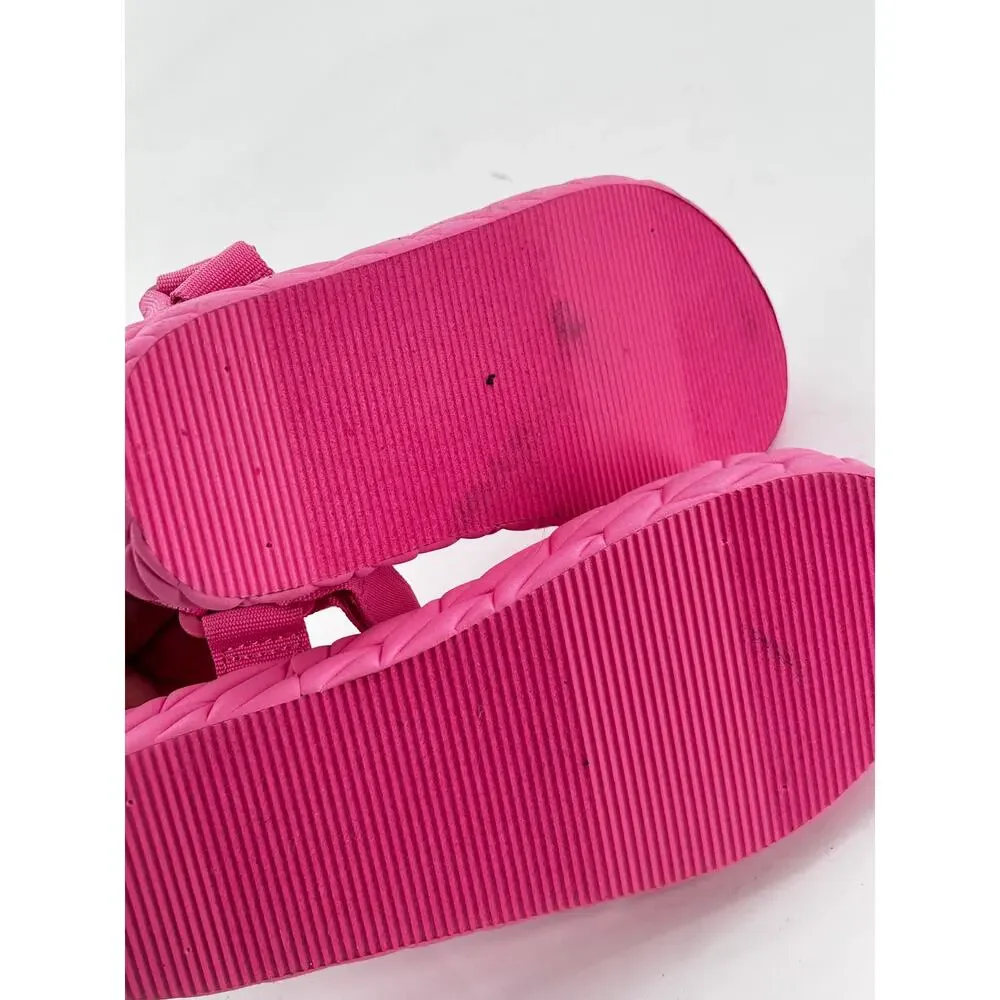 DV by Dolce Vita Girls Zaidey Sandal 4 Pink Platform Buckle Kids